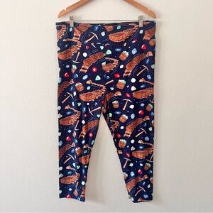 Disney Ambrie Plus Seven Dwarfs Mine Train Leggings Sz Plus